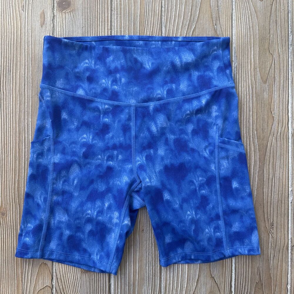 All in Motion Shorts Women’s Blue Activewear Athleisure Gym Workout Jogging - Sm